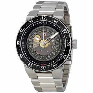 Oris Men's Williams F1 Team Skeleton Date  Automatic Watch 733-7613-4114MB