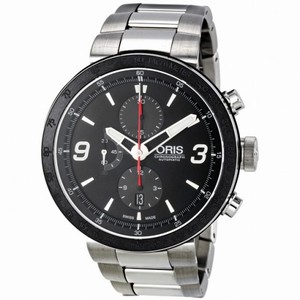 Oris TT1 Chrono Black Dial Automatic Chronograph Stainless Steel Men's Watch 01 674 7659 4174 07 8 25 10