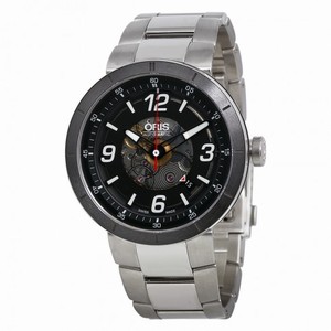Oris TT1 Skeleton Engine Stainless Steel Automatic Men's Watch 733-7668-4114MB