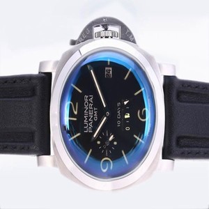 Panerai Luminor PAM 289 Blue Dial Stainless Steel Case 44mm Watch