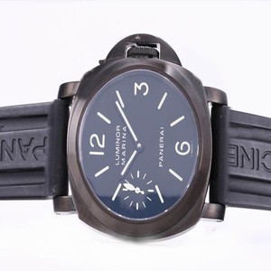 Panerai Luminor PAM00111 Mens Blue Rubber Strap PVD Bezel Watch