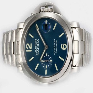 Panerai Luminor PAM00120 Blue Dial Stainless Steel Case 44mm Watch