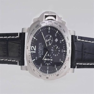 Panerai Luminor PAM00196 Stainless Steel Case Mens Round Watch