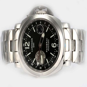 Panerai Luminor PAM088 Automatic Stainless Steel Bezel Black Dial Watch