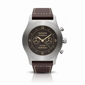 Panerai Mare Nostrum Titanio Brown Dial Men's Watch PAM00603