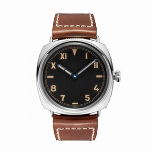 Panerai Radiomir California 3 Days Black Dial Brown Leather Men's Watch PAM00448