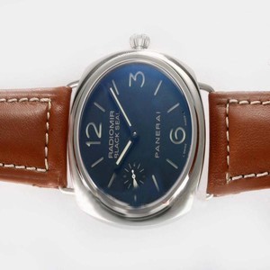 Panerai Radiomir PAM00309 Round Blue Dial Manual Winding Watch