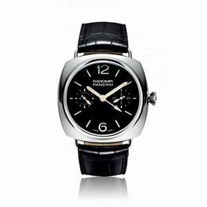 Panerai Radiomir Platinum Tourbillon GMT Black Dial Men's Watch PAM00316