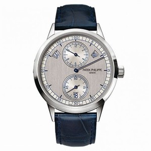 Patek Complications Silver Dial 18K White Gold Automatic Men's Watch 5235G-001