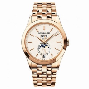 Patek Philippe Annual Calendar Silver Dial 18kt Rose Gold Men's Watch 5396-1R-010
