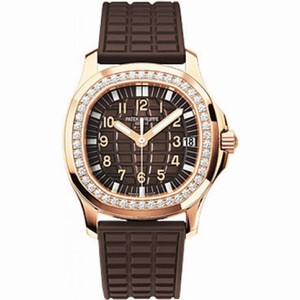 Patek Philippe Aquanaut Luce 18kt Rose Gold Diamond Case Automatic Ladies Watch 5068R