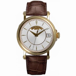 Patek Philippe Calatrava Automatic Opaline Dial 18 kt Yellow Gold Men's Watch 5153J