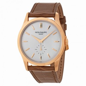Patek Philippe Calatrava Opaline Dial 18K Rose Gold Men's Watch 5196R-001