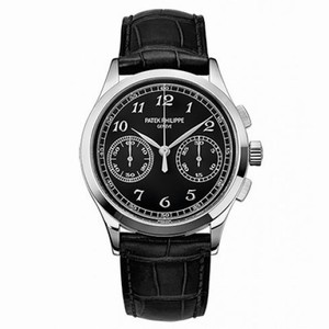 Patek Philippe Complications Black Dial 18K White Gold Men's Watch 5170G-010