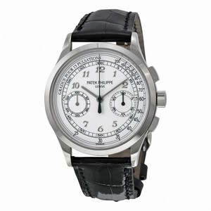 Patek Philippe Complications Chronograph Silvery White Dial Men's Watch 5170G-001