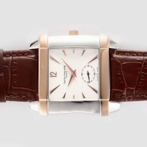 Patek Philippe Gondolo 5111J Rectangle Stainless Steel Case Mens Watch