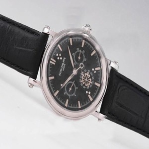 Patek Philippe Grand Complications 5004G Round Stainless Steel Case Mens Watch