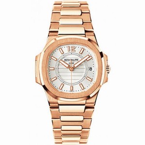 Patek Philippe Silvery White Dial Stainless Steel Men's Watch 7011/1R-001