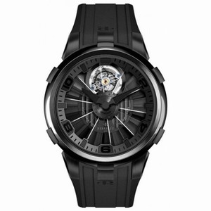 Perrelet Tourbillon Black Dial Automatic Men's Watch A1080-1
