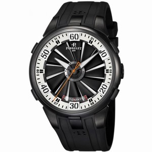 Perrelet Turbine XL Black and White Dial Automatic Men's Watch A1051-4