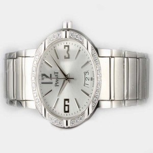 Piaget Altiplano 2824 White Dial 40mm Stainless Steel Case Watch
