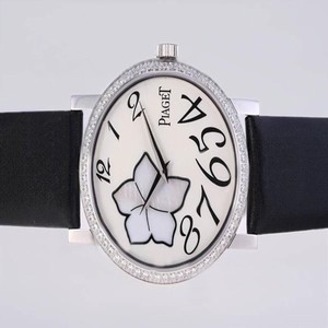Piaget Altiplano G0A32077 Stainless Steel with Diamond Bezel Quartz White Dial Watch