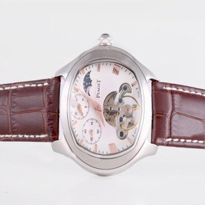 Piaget Emperador Coussin Tourbillon 22808 Mens Stainless Steel Case Watch
