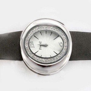 Piaget Limelight Oval-shaped G0A31059 Stainless Steel Case 36x43mm White Dial Watch