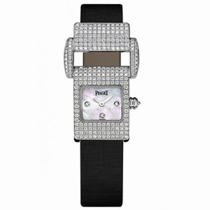 Piaget Miss Protocole 18k White Gold & Diamond Watch GOA25022