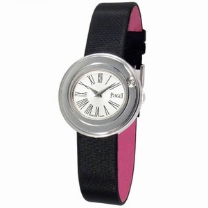 Piaget Possession Silver Dial 18kt White Gold Diamond Ladies Watch GOA35083