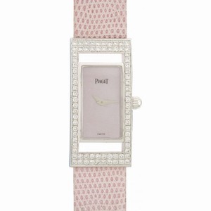 Piaget Rectangle Ladies Diamond Watch GOA26063