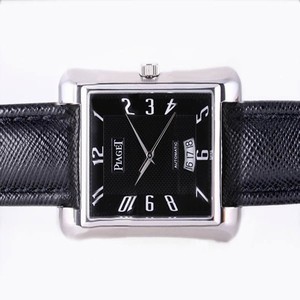 Piaget Upstream Upstream 2824 Mens Stainless Steel Case Rectangle Watch