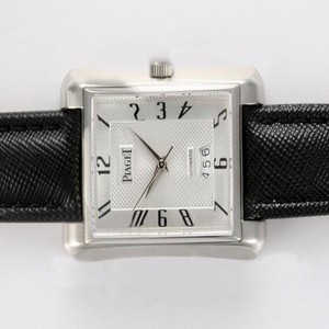 Piaget Upstream Upstream 2824 White Dial Stainless Steel Bezel Automatic Watch