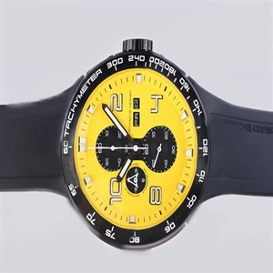 Porsche Design Flat 6 Chronograph 24415 43mm Quartz Chronograph Watch