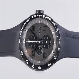 Porsche Design Flat 6 Chronograph 43598 Grey Dial Quartz 43mm Watch