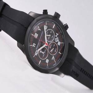 Porsche Design Indicator 26647 Black Rubber Strap Black Dial 43mm Watch
