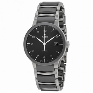 Rado Centrix Automatic Black Dial Two-Tone Ceramic Men's Watch R30941162
