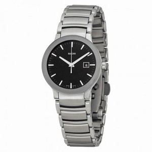 Rado Centrix Black Dial Stainless Steel Unisex Watch R30928153