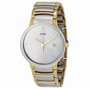 Rado Centrix Jubile Silver Dial Two-tone Men's Watch R30931713
