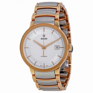 Rado Centrix Two-tone Steel Silver Dial Stainless Steel Automatic Men's Watch R30953123