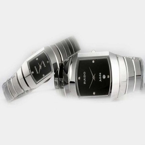Rado Classic Jubile 160.0282.3 Quartz Man:28x39mm / Lady:19x22mm Black Dial Watch