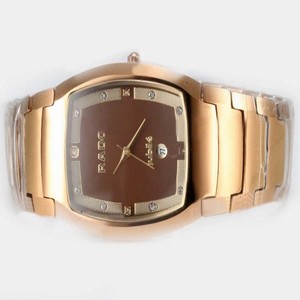 Rado Classic Jubile R20 282 712 Rectangle Tungsten Steel Case Watch