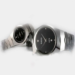 Rado Classic Jubile R27653752 Man:37x41mm / Lady:24x29mm Silver Tungsten Steel Strap Midsize Watch