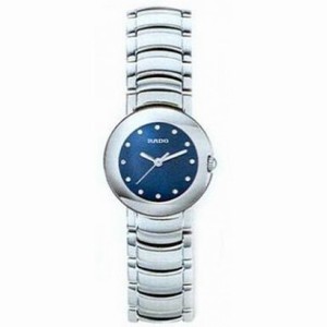 Rado Coupole Blue Stainless Steel Ladies Watch R22549203
