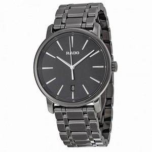 Rado DiaMaster Black Dial Plasma Ceramic Men's Watch R14072177