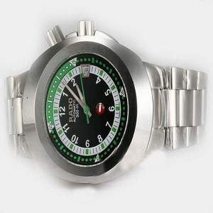 Rado DiaStar 003849 Black Dial Stainless Steel Bezel Silver Stainless Steel Strap Watch