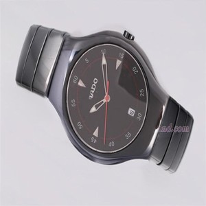 Rado DiaStar 115.0653.3 Ceramic Bezel Ceramic Case Black Dial Watch