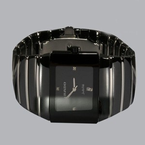 Rado DiaStar 152.0332.3 Ceramic Bezel Black Dial Quartz Watch