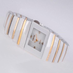 Rado DiaStar 152.0332.3 White Ceramic Strap 21x28mm Womens Watch