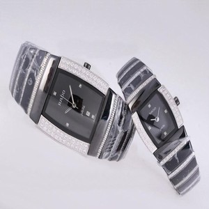 Rado DiaStar 152.0398.3.076 Ceramic Bezel Black Dial Black Ceramic Strap Watch